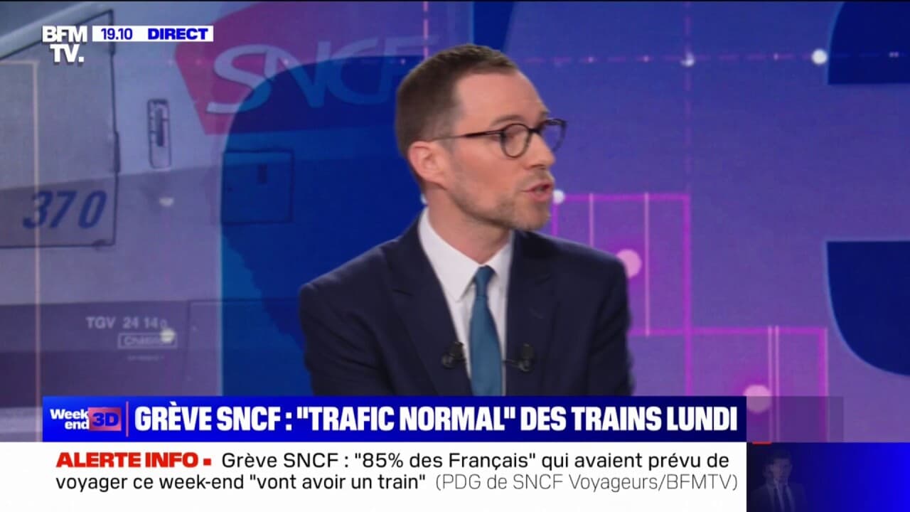 Grève à la SNCF "Il y a un dialogue qui est attendu des cheminots et qui est légitime", affirme